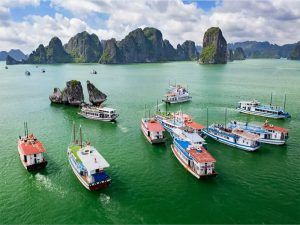 Tàu thăm vịnh 4 tiếng