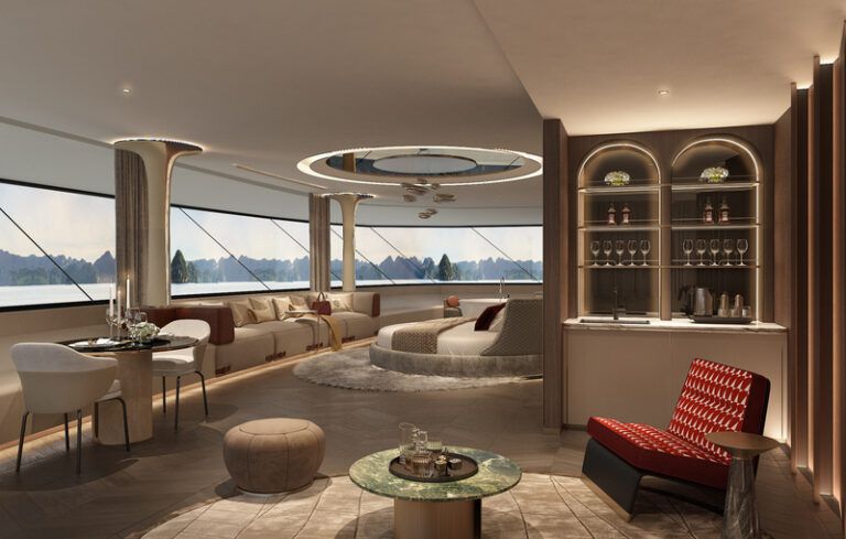 Hạng phòng Ocean Balcony Suite - du thuyền Essence Grand Superyacht