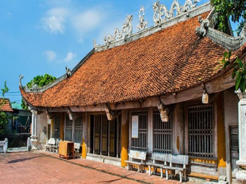 Đình Quan Lạn - Ngôi đình cổ 300 tuổi của làng biển 2 Đình Quan Lạn có kiến trúc xây dựng độc đáo, truyền thống