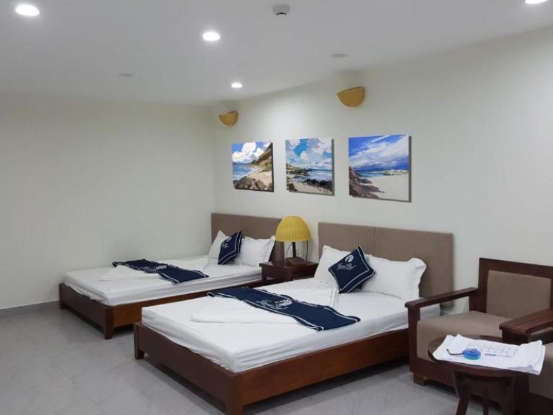 Khách sạn Grand Pearl Quan Lạn - Điểm dừng chân hoàn hảo cho chuyến du lịch trọn vẹn 4 Hệ thống phòng hiện đại tại khách sạn