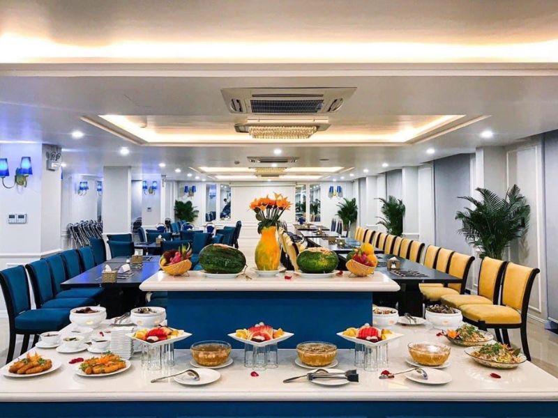 Khách sạn Grand Pearl Quan Lạn - Điểm dừng chân hoàn hảo cho chuyến du lịch trọn vẹn 3 Hệ thống nhà hàng hiện đại tại khách sạn Grand Pearl