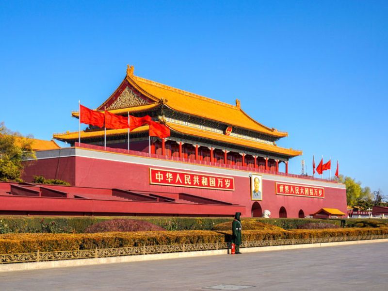 Kinh nghiệm du lịch Bắc Kinh Trung Quốc chi tiết A-Z 5 Quảng trường Thiên An Môn